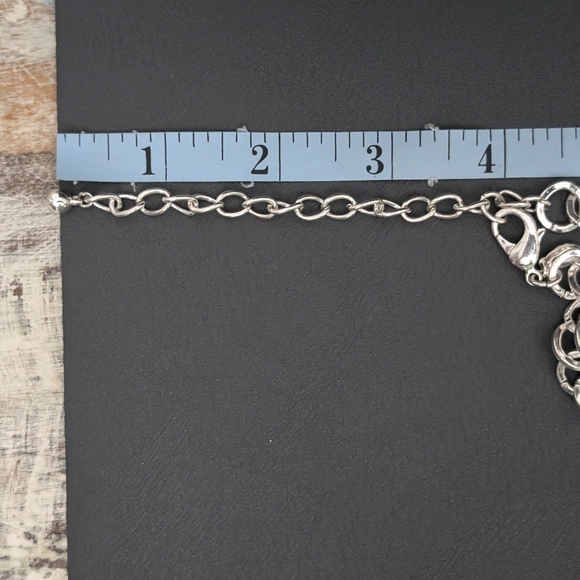 Chico's Polished Silver Tone Necklace - Picture 7 of 8